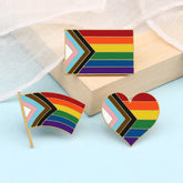 LGBT Progress Pride Enamel Pins Collection